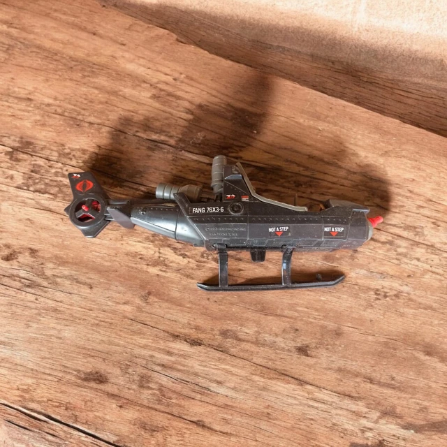 Hélicoptère GI Joe – Night Attack Chopper – Hasbro 2002 – À Restaurer