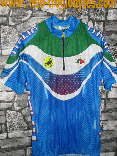 Maillot Cyclisme Vintage Liquigas Giro D'Italia – Équipe, Taille XXL, état D'occasion