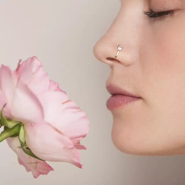 Women Fake PieRings Nose Rings Clip Septum Rock Hip Hoop Body punk F0 B4Z9