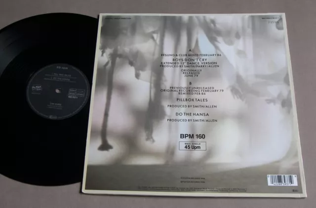 The Cure Boys Don't Cry 12" Ext German Import Ex Ex 1986 Reissue Single 8839371 2
