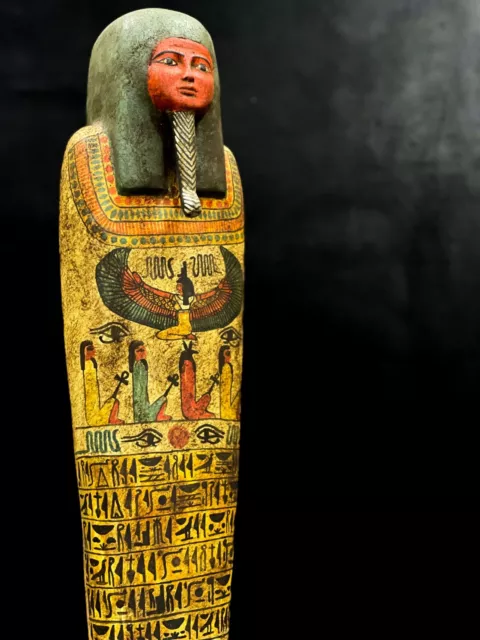 Egyptian goddess Maat Ushabti, Ancient Egyptian goddess Ma'at Ushabti