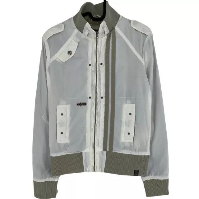 G-STAR RAW ASTRON OLD SKOOL White Bomber Jacket Size S