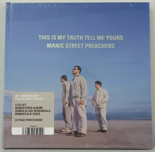 Manic Street Preachers This Is My Truth Tell Me Yours 20th Anniversary 3CD Book