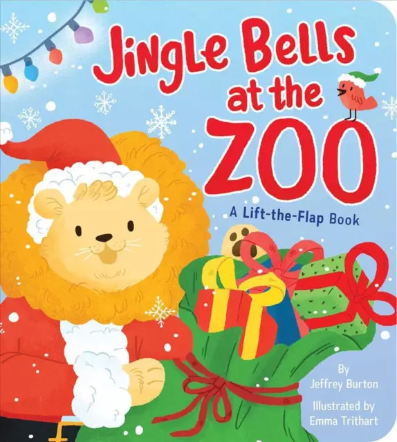 Jingle Bells at the Zoo by Jeffrey Burton (English) Board Book Book