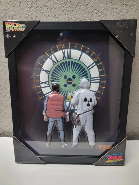 BACK TO THE future frame time clock pop creation $49.99 - PicClick