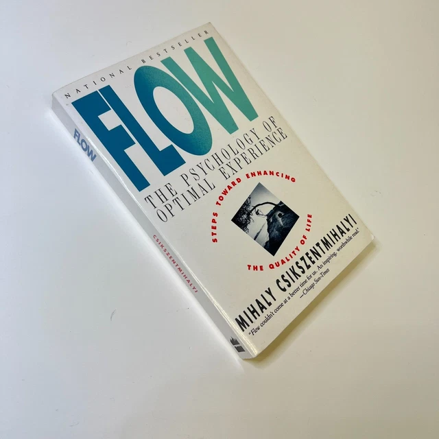FLOW: THE PSYCHOLOGY Of Optimal Experience by Mihaly Csikszentmihalyi $10.53 - PicClick CA
