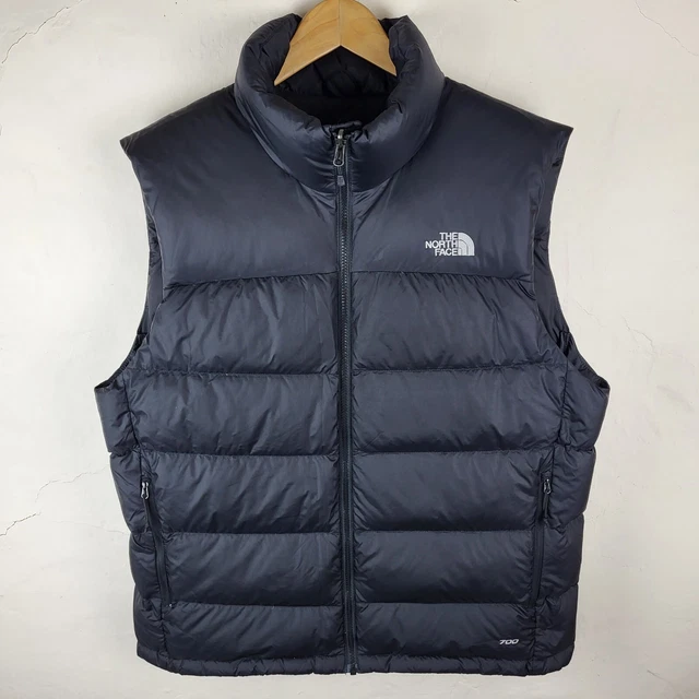 The North Face Giacca Scaldabody Uomo Grande Nuptse 700 Gilet Nero...