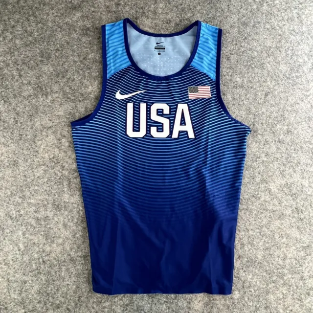 Nike 2016 Olympics Singlet Track & Field Running Top Sz Small 898152 Made In USA