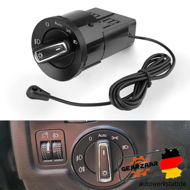 Lichtschalter Automatik Lichtsensor für VW Polo 6R T5 Multivan