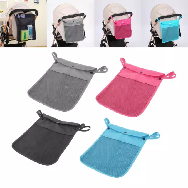 Baby Storage Bag Organiser Mummy Bottle Cup Holder Buggy Stroller Pushchair