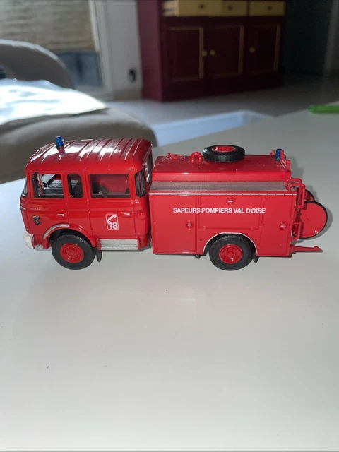 Berliet GAK 17 FPT Pompiers 1964 - Modèle Presse 1/43