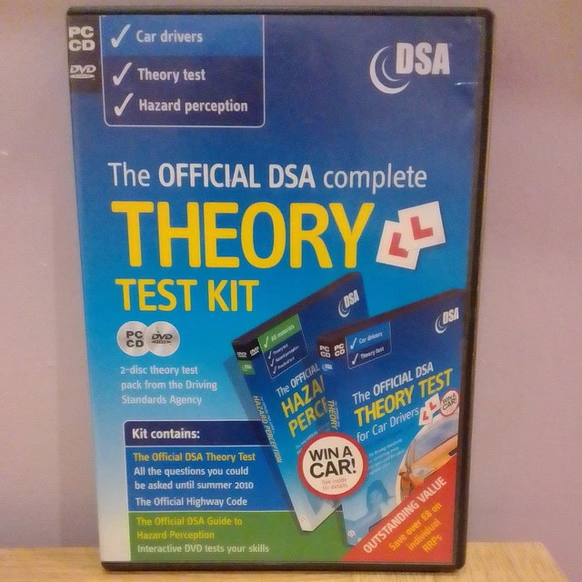 THE OFFICIAL DSA Complete Theory Test Kit DVD (2009) Great Quality ...