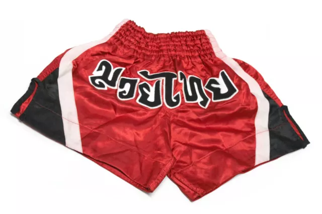 MMA Boxing Shorts Muay Thai  UFC Sparring Training Adult Mens Bottom Satin Large