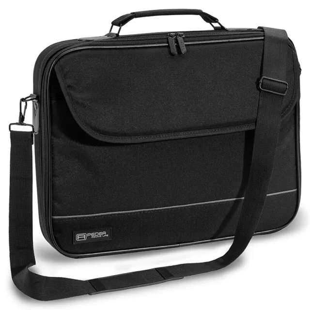 NOTEBOOK Laptop TASCHE 17" Zoll 17,3 Notebooktasche Schutz Case, schwarz