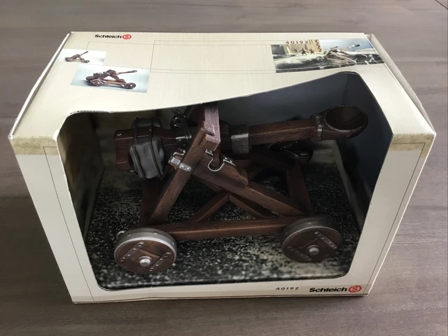 Schleich 40192 Medieval War Catapult Siege Engine To Attack Castle Papo New Schleich 40192 Medieval War Catapult Siege Engine To Attack Castle Papo New
