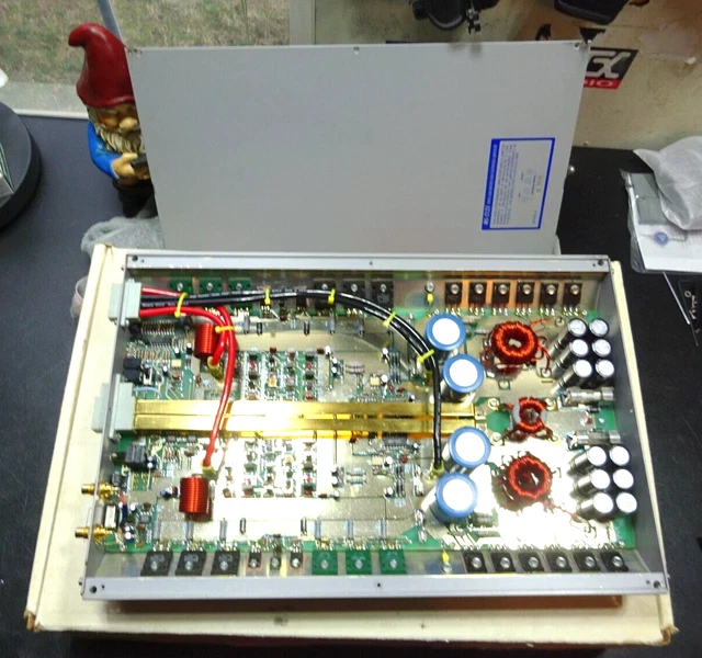 Old School Phoenix Gold Ms-2125 Sound Quality Amp With Box Bag And Factory Paper