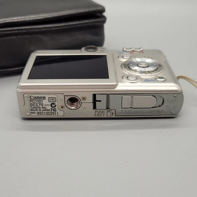 Canon PowerShot SD300 IXUS 40 4,0 megapixel fotocamera digitale compatta argento testato 4