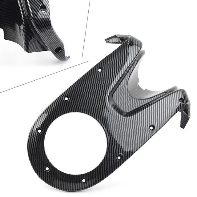 Gas Tank Cover Ignition Key Fairing Fit Ducati Monster 696 796 1100 Carbon Fiber