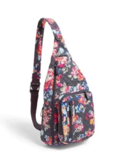 Vera Bradley Sling Backpack - Pretty Posies - New