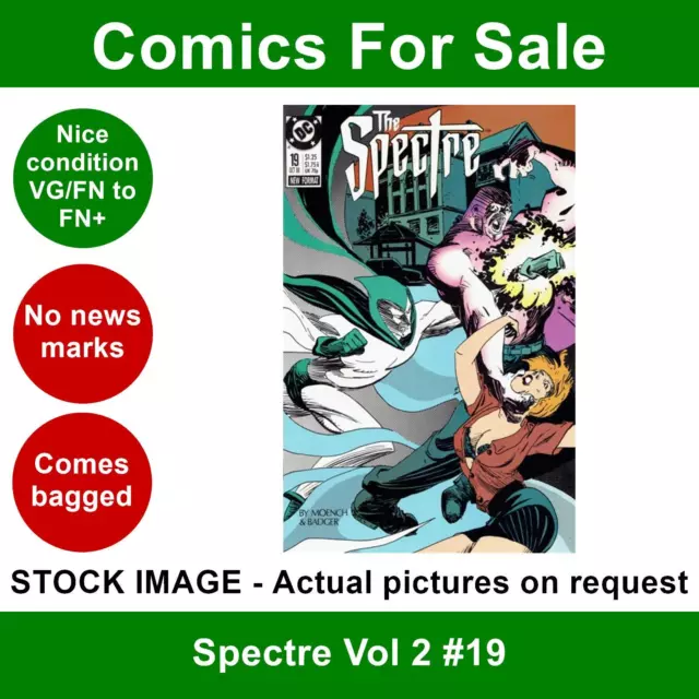 DC Spectre Vol 2 #19 comic - VG/FN+ 01 October 1988