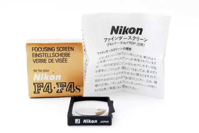 [Inutilisé] Écran de mise au point Nikon F4 Type J du JAPON