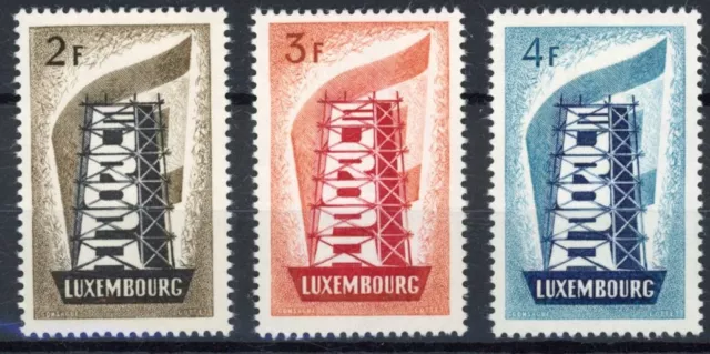 [42.104] Luxembourg 1956 Europa good set MH VF stamps