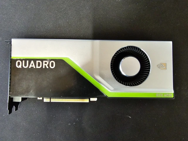 Carte Graphique PNY Nvidia Quadro RTX 6000 24Go - Pour Pièces / Réparation