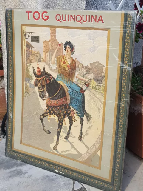 Ancienne affiche originale TOG QUINQUINA - Imp. Vercasson Paris 1920