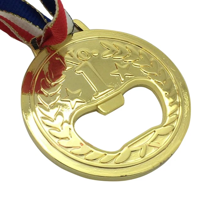 1 pieza Botella plana Abridor Cerveza Camisa Medalla Botella Abridor