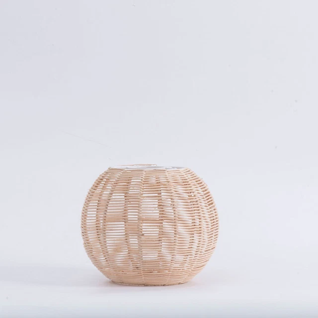 COPRILAMPADA E27 BASE rattan -waving paralume soffitto leggero ombra ...