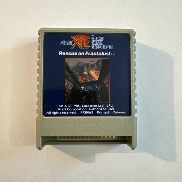 Jeu Atari XE Bug Hunt Avec Notice – Testé OK, Compatible 8-bit