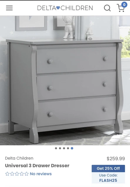 Delta grey Dresser Delta grey Dresser