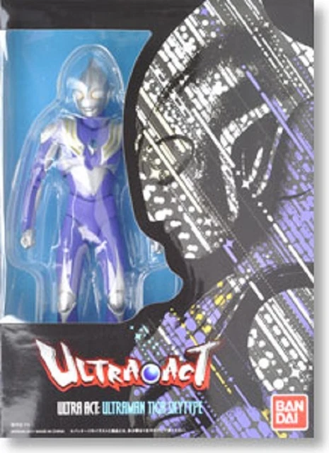 New Bandai ULTRA-ACT Ultraman Tiga Sky Type Pre-Painted