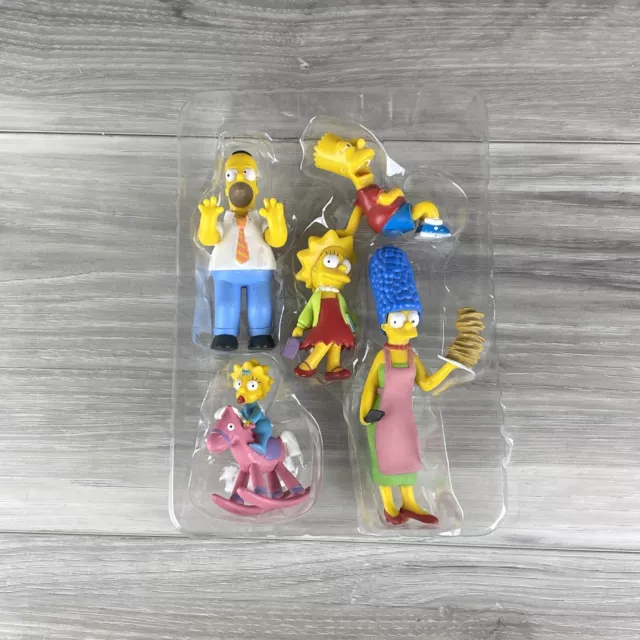 SIMPSONS FAMILY FIGURINES - Soft Rubber - Homer, Marge, Bart, Lisa ...
