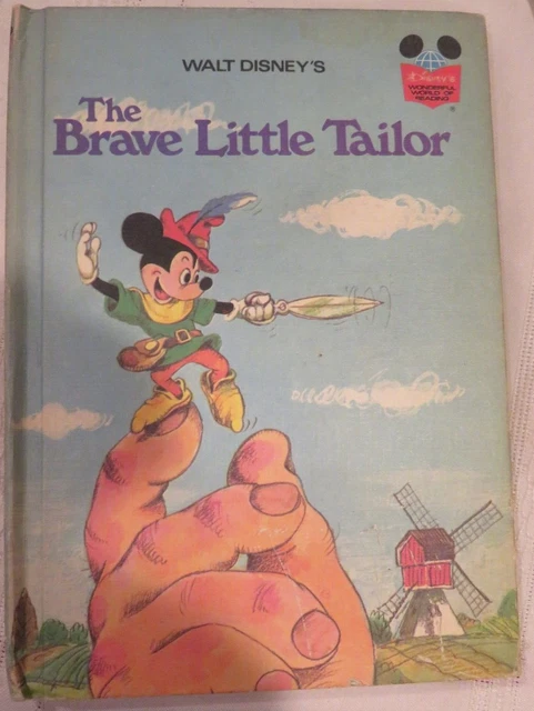 Walt Disney's The Brave Little Tailor Hardcover Disney Book Club