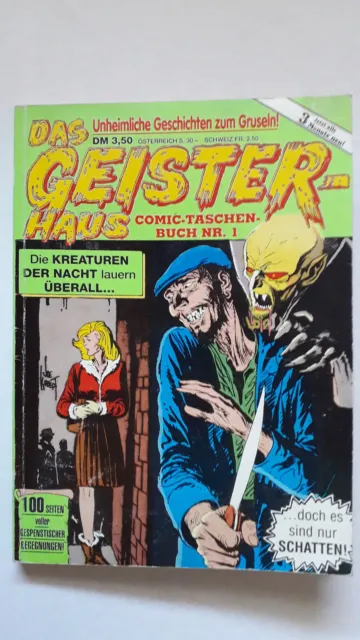 Das Geisterhaus Nr.1 von 1990 - Z1-2 CONDOR Comic-Taschenbuch