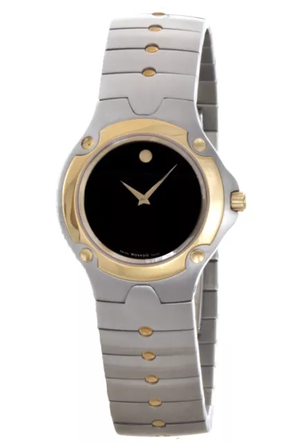 Movado SPORTS Edizione S.E Bicolore Quarzo Svizzero Orologio 81.A1.1831