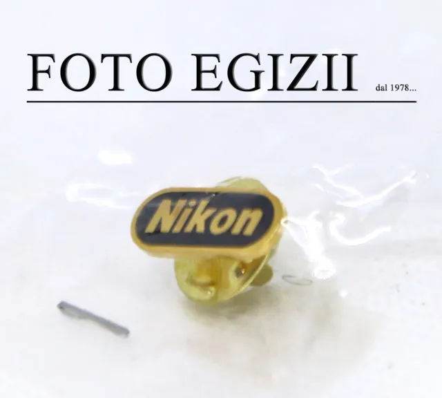 PIN SPILLA NIKON ANNI 80' Originale MOLTO RARO Vintage Collezione NUOVO