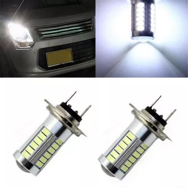 BMW 3 Séries Cabriolet 1994-2000 2X H7 5630 33SMD 12V Phare Faisceau Ampoule