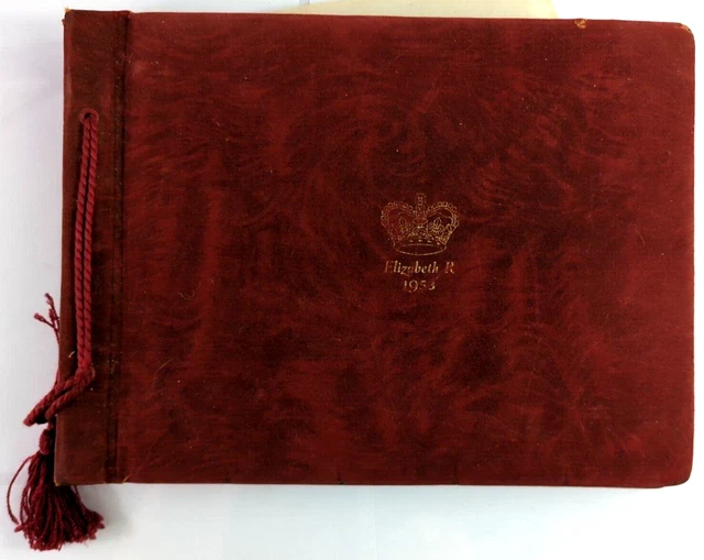 Queen R RARE! ELIZABETH R 1953 The Queen Elizabeth II Coronation Souvenir Photo ...