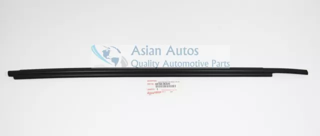 TOYOTA OEM TUNDRA-DOOR Window Sweep-Belt Molding Weatherstrip Right