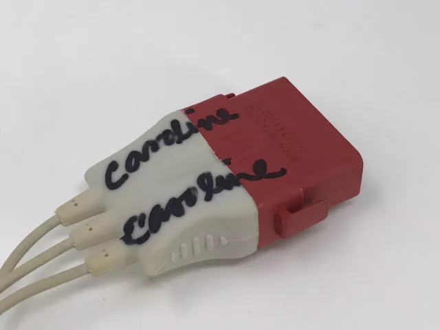 Zoll Cable, Adapter, 3 Lead ECG, IEC, Snap Connector 3