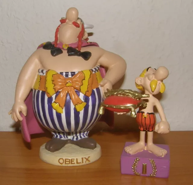 2 x DeAgostini / Plastoy Sammelfiguren Asterix und seine Welt