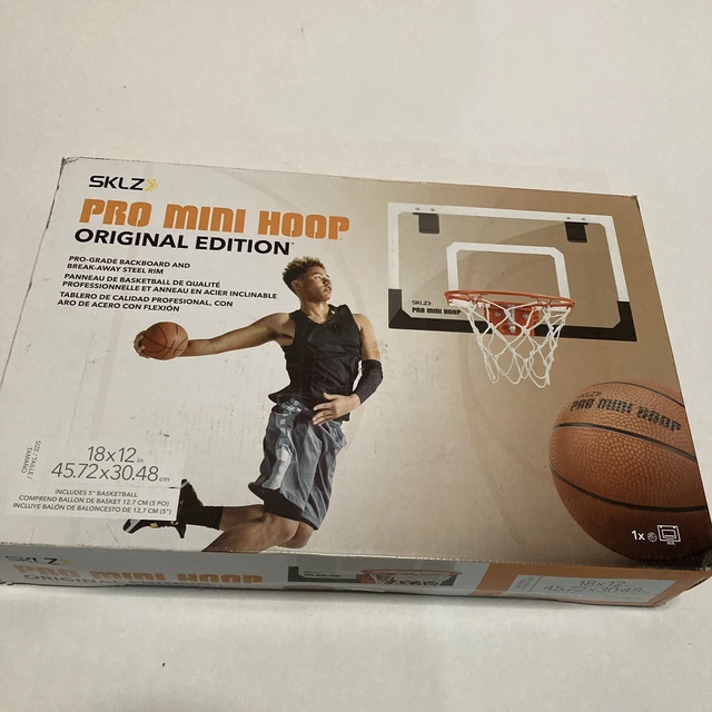 SKLZ PRO MINI Basketball Hoop original edition 18X12" New Break Away