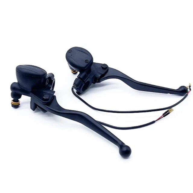 7/8" 22mm Motorcycle Hydraulic Brake Clutch Master Cylinder Dual Reservoir Lever