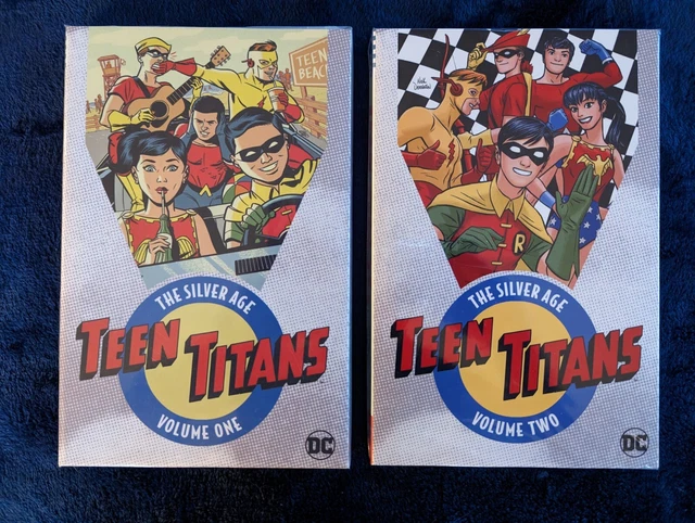 Teen Titans The Silver Age Lot Vol 1 and 2 - Softcover TPB - Full Color - NM