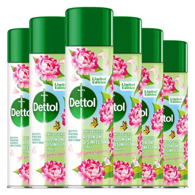 Dettol All in 1 Disinfectant Spray Anti Bacterial Garden Symphony 300ml