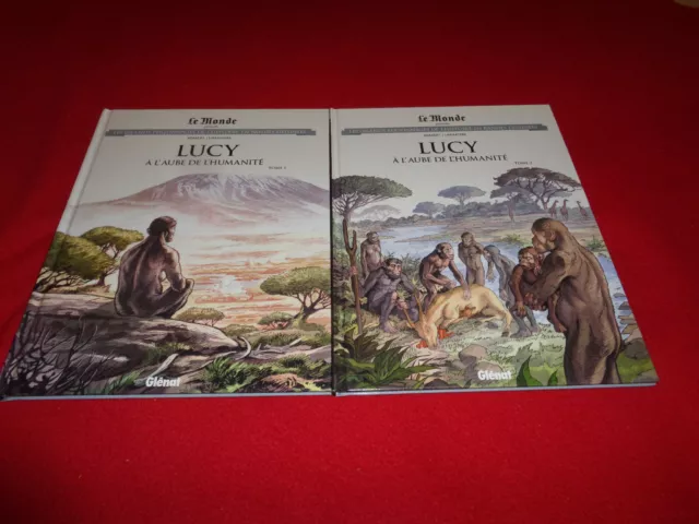 Lot De 2 Bd Lucy T. 1 + 2 / Le Monde, Les Grands Personnages De L'histoire