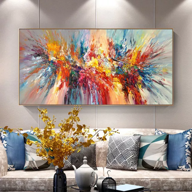 Mintura Handpainted Abstract Oil Paintings On Canvas Wall Art Picture Home Decor