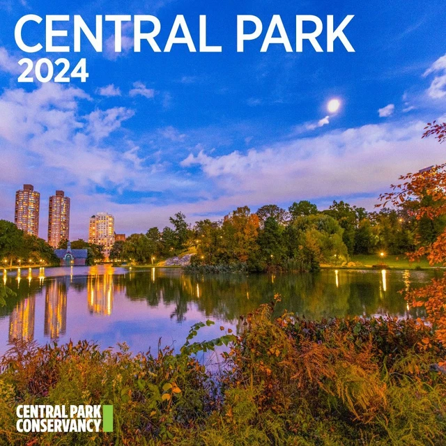 ZIGA MEDIA, Central Park Conservancy 2024 Wall Calendar 17.62 PicClick